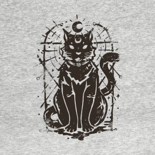 Dark Cat Magical Feline T-Shirt